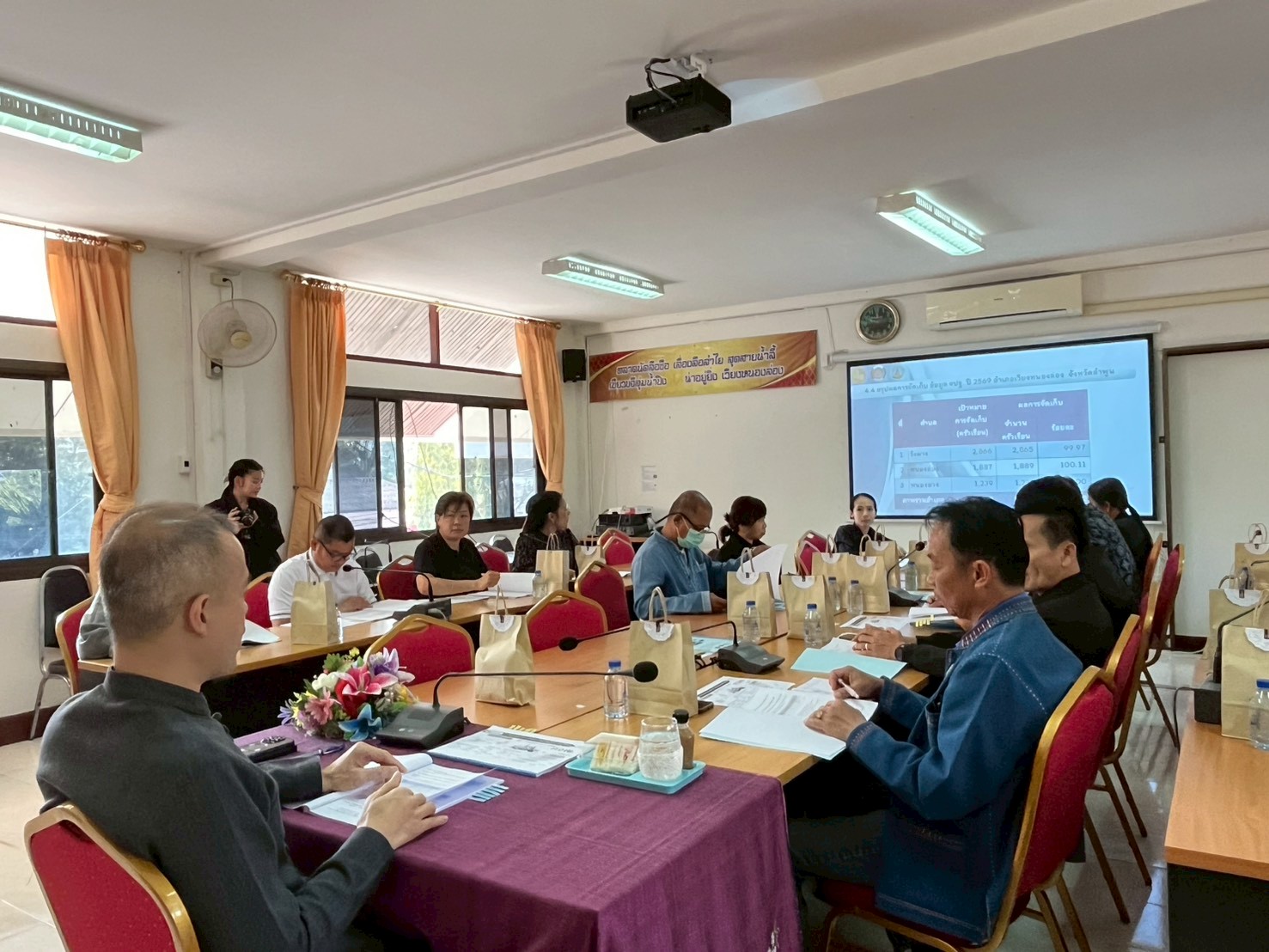 พช.เวียงหนองล่อง จัดประชุมคณะทำงานบริหารการจัดเก็บข้อมูล จปฐ. ระดับอำเภอ ปี 2569