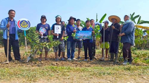 พช.เวียงหนองล่อง ลงพื้นที่บ้านท่าช้าง  ขับเคลื่อนกิจกรรม ชุมชนทำด้วย ตามโครงการ "ปลูกผักสวนครัวเพื่อสร้างความมั่นคงทางอาหาร" ประจำปีงบประมาณ 2569  